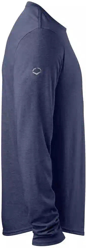 Evoshield Youth Essential Long Sleeve Tee Wb6078103 - Navy Heather