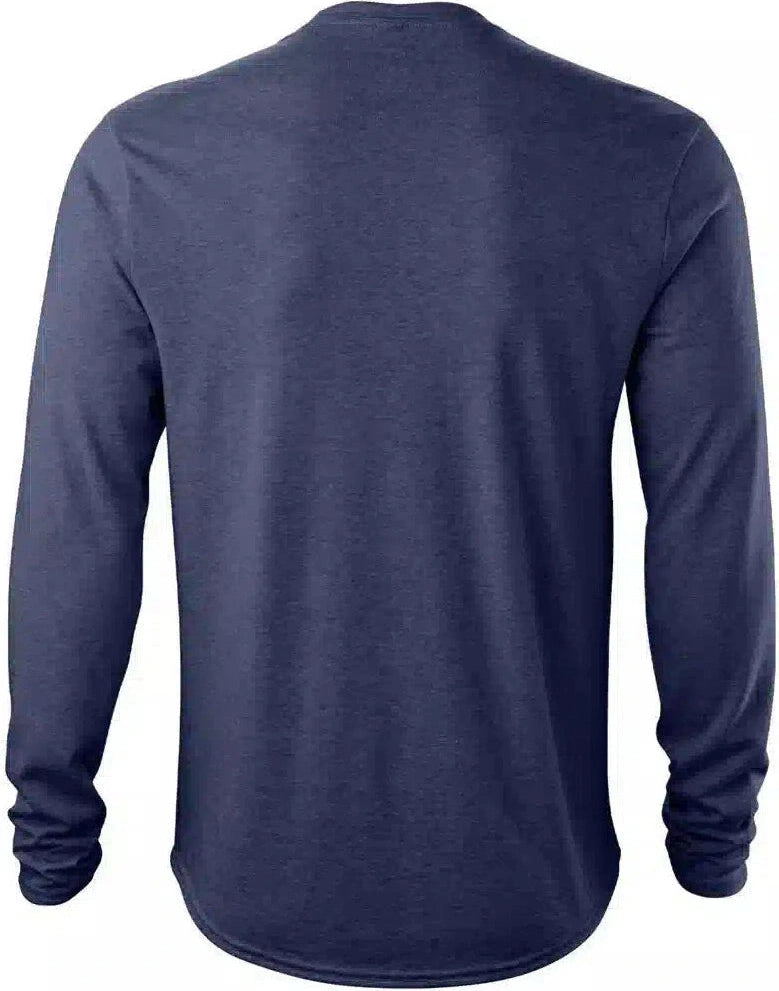 Evoshield Youth Essential Long Sleeve Tee Wb6078103 - Navy Heather