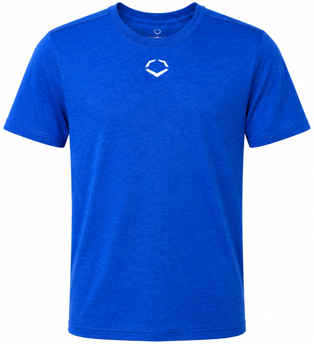 Evoshield Youth Evo Heatmap Hot Graphic Cotton Tee - Royal