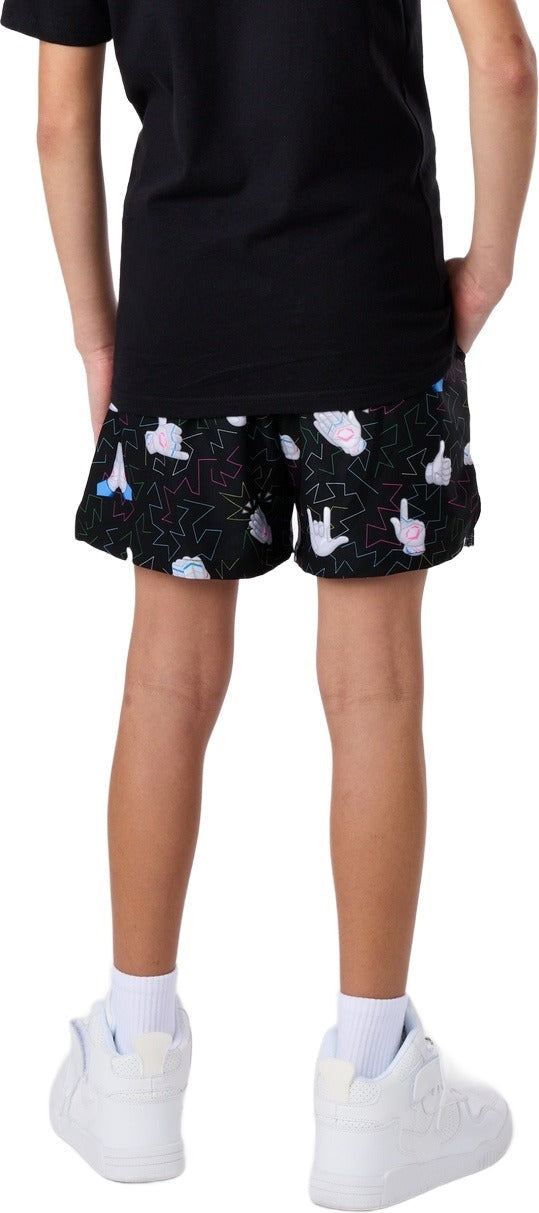 Evoshield Youth Evoji Black Woven Shorts
