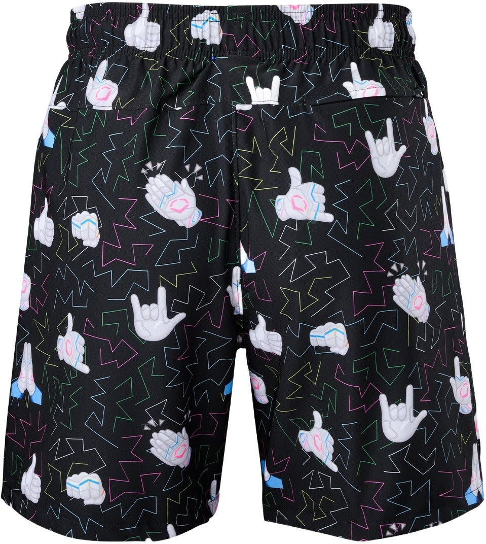 Evoshield Youth Evoji Black Woven Shorts