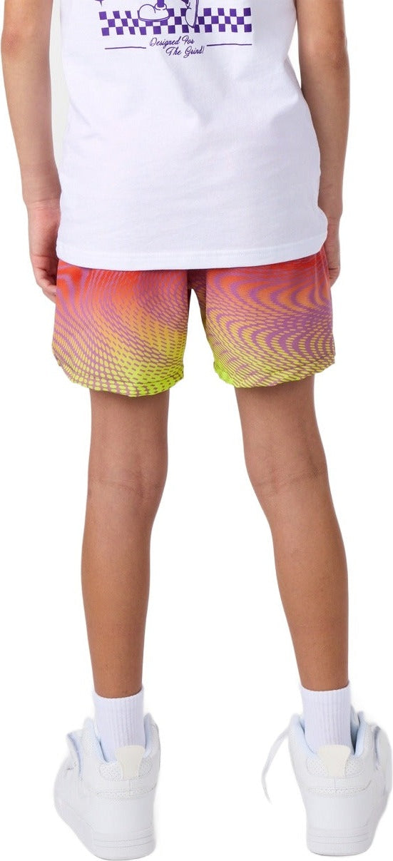 Evoshield Youth Evombre Purple Woven Shorts