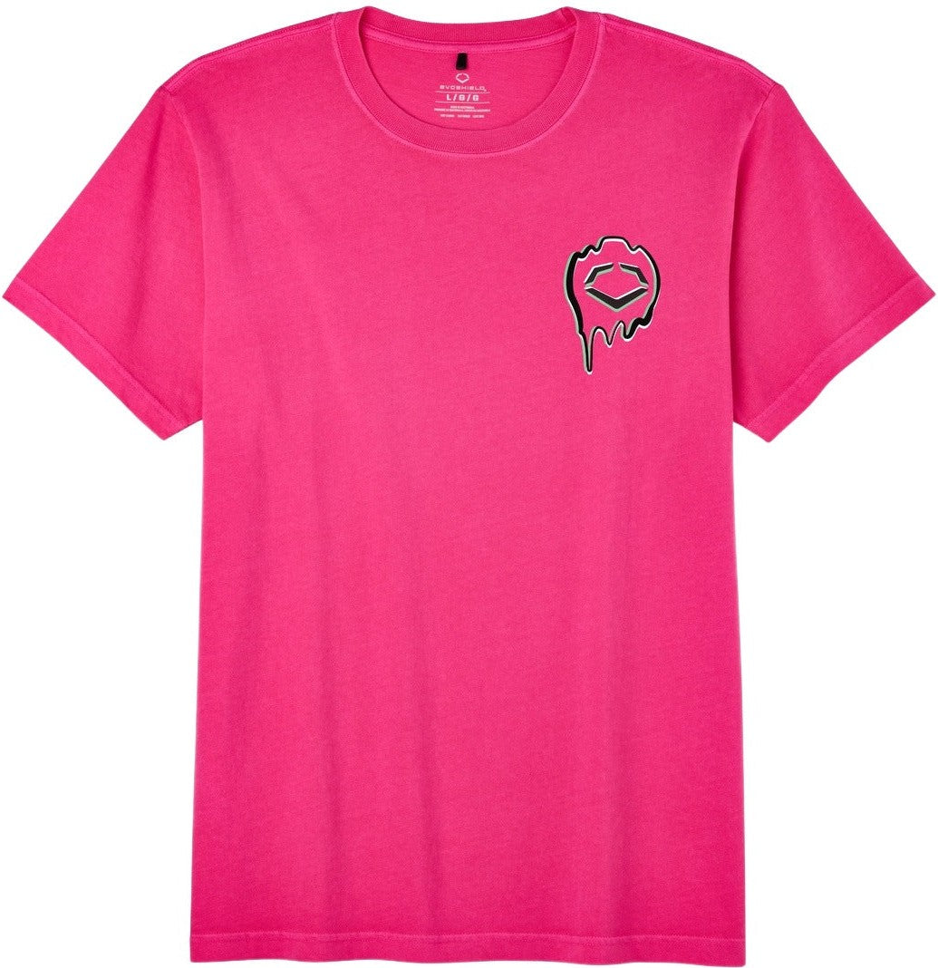 Evoshield Youth Happy Melt Pink Graphic Tee
