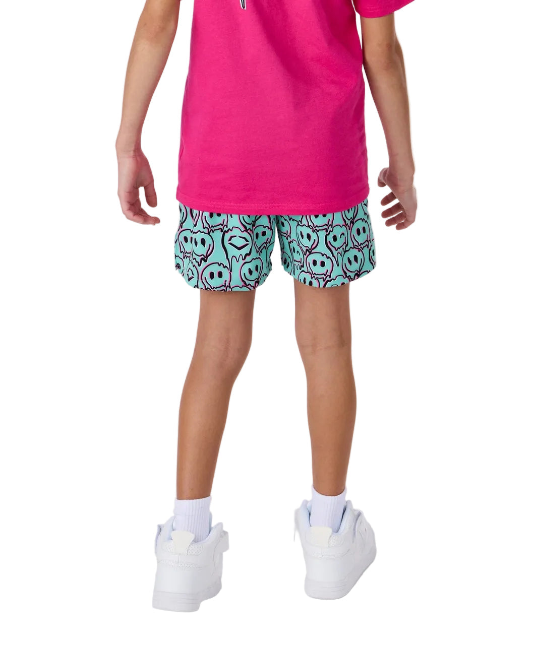 Evoshield Youth Happy Melt Seafoam Woven Shorts