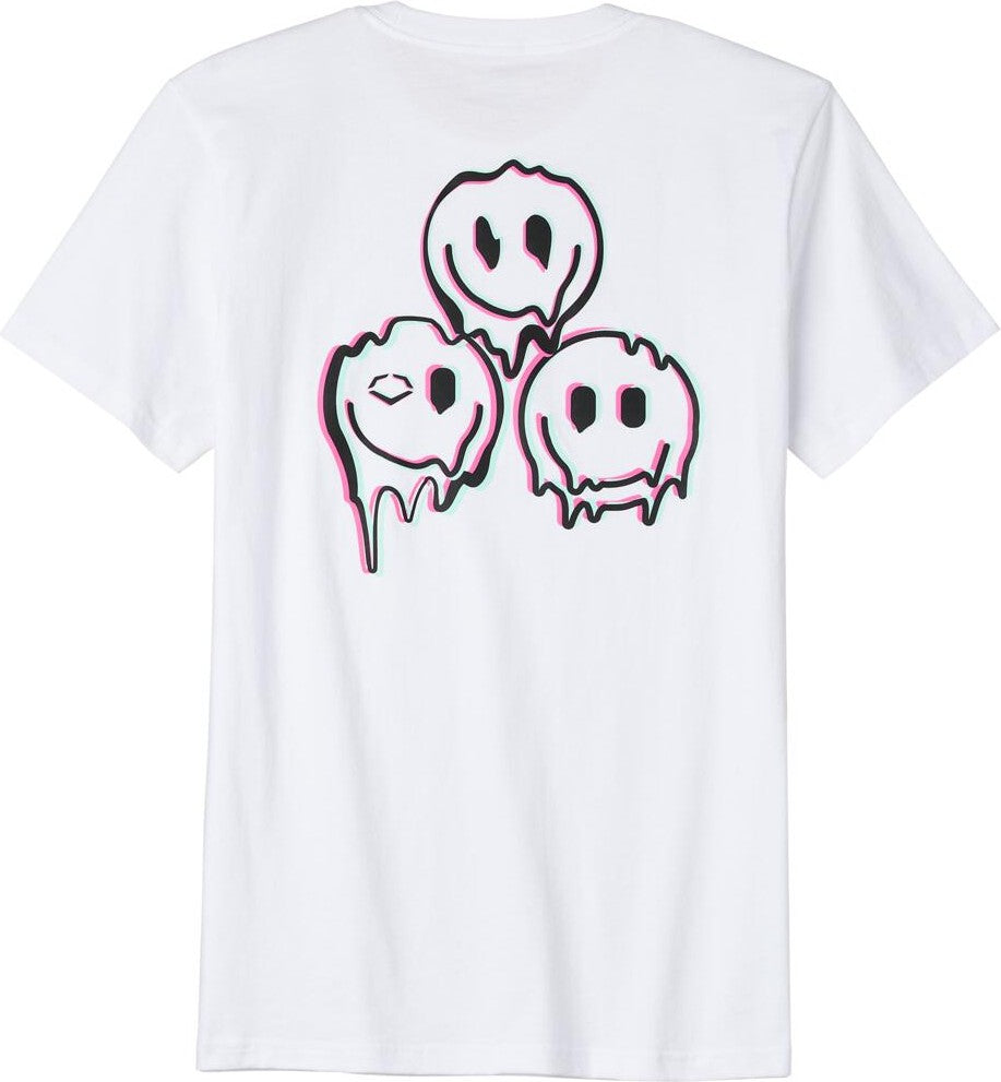 Evoshield Youth Happy Melt White Graphic Tee