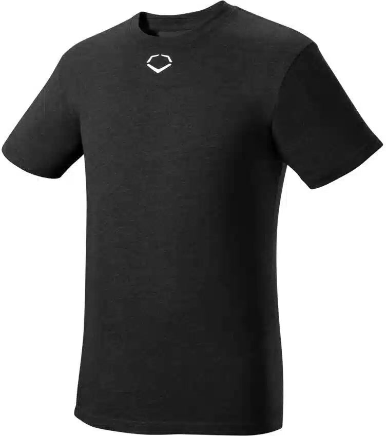 Evoshield Youth Heather Short Sleeve Tee Wtv2002bl - Black