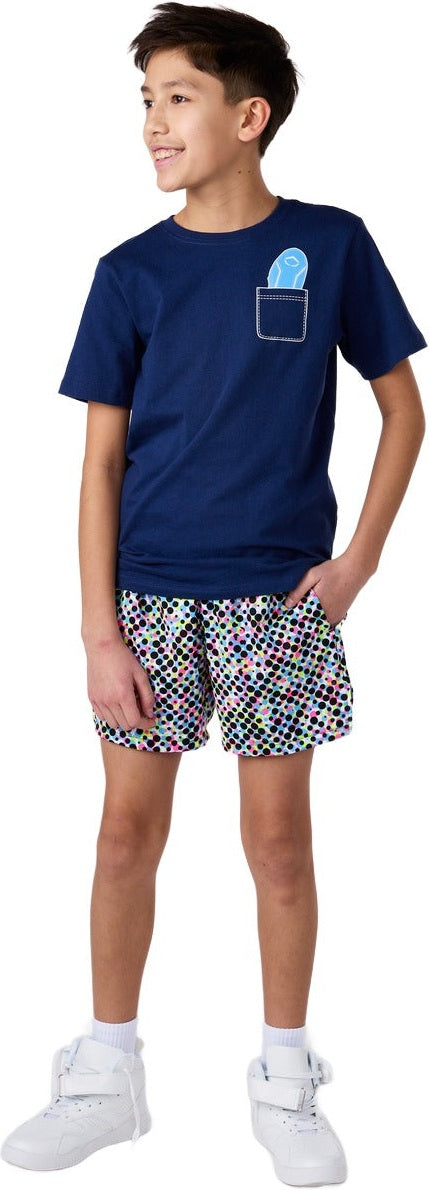 Evoshield Youth Inkjet Blue Woven Shorts