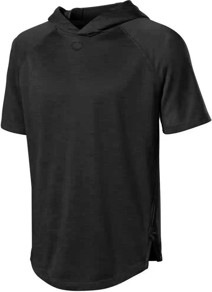Evoshield Youth Lightweight Short Sleeve Hoodie 2.0 Wb6040101 - Black Heather