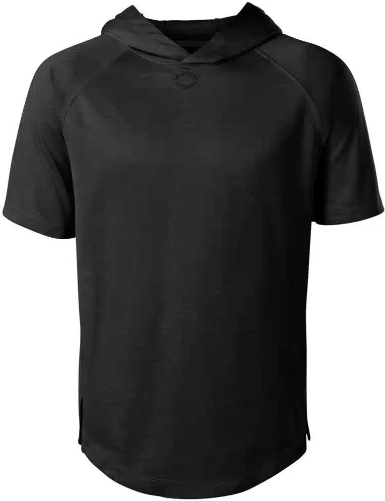 Evoshield Youth Lightweight Short Sleeve Hoodie 2.0 Wb6040101 - Black Heather