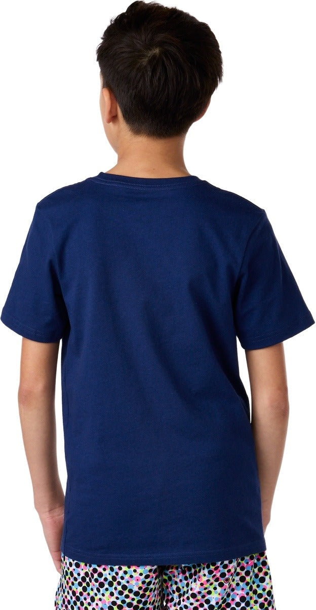 Evoshield Youth on Guard Blue Graphic Cotton Tee