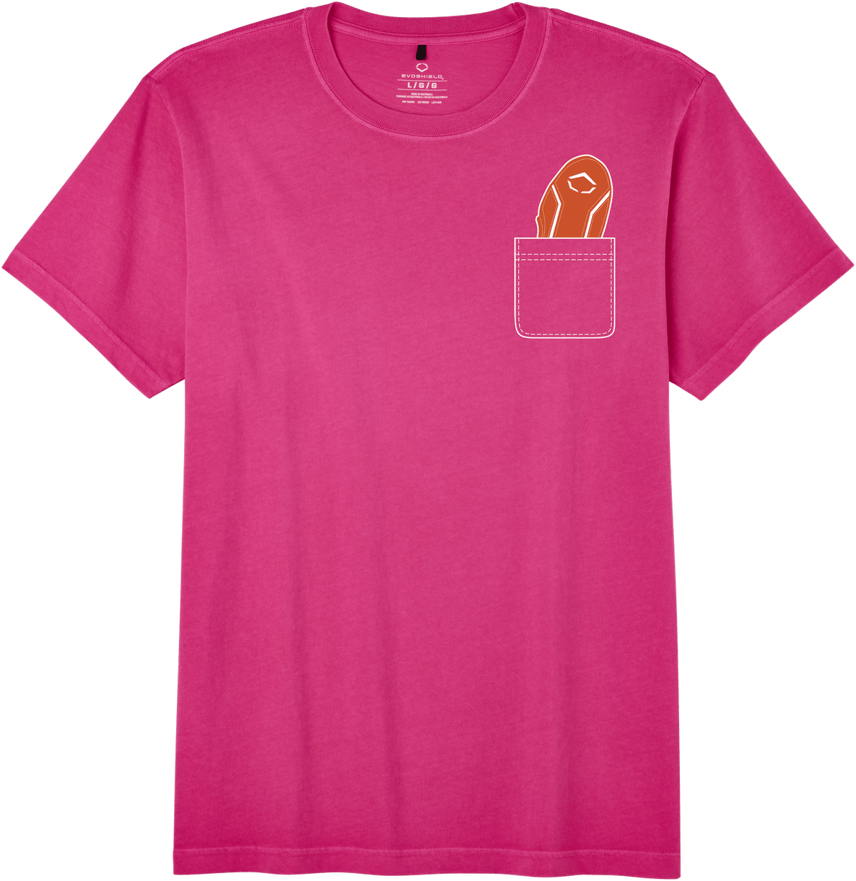 Evoshield Youth On-guard Pink Graphic Tee - Hot