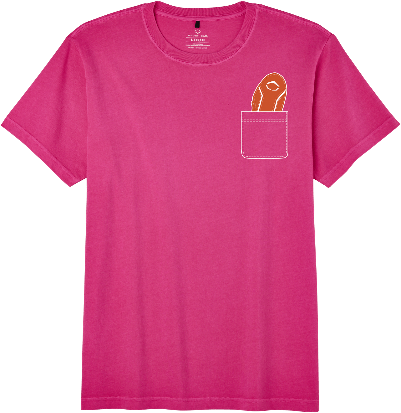 Evoshield Youth On-guard Pink Graphic Tee - Hot
