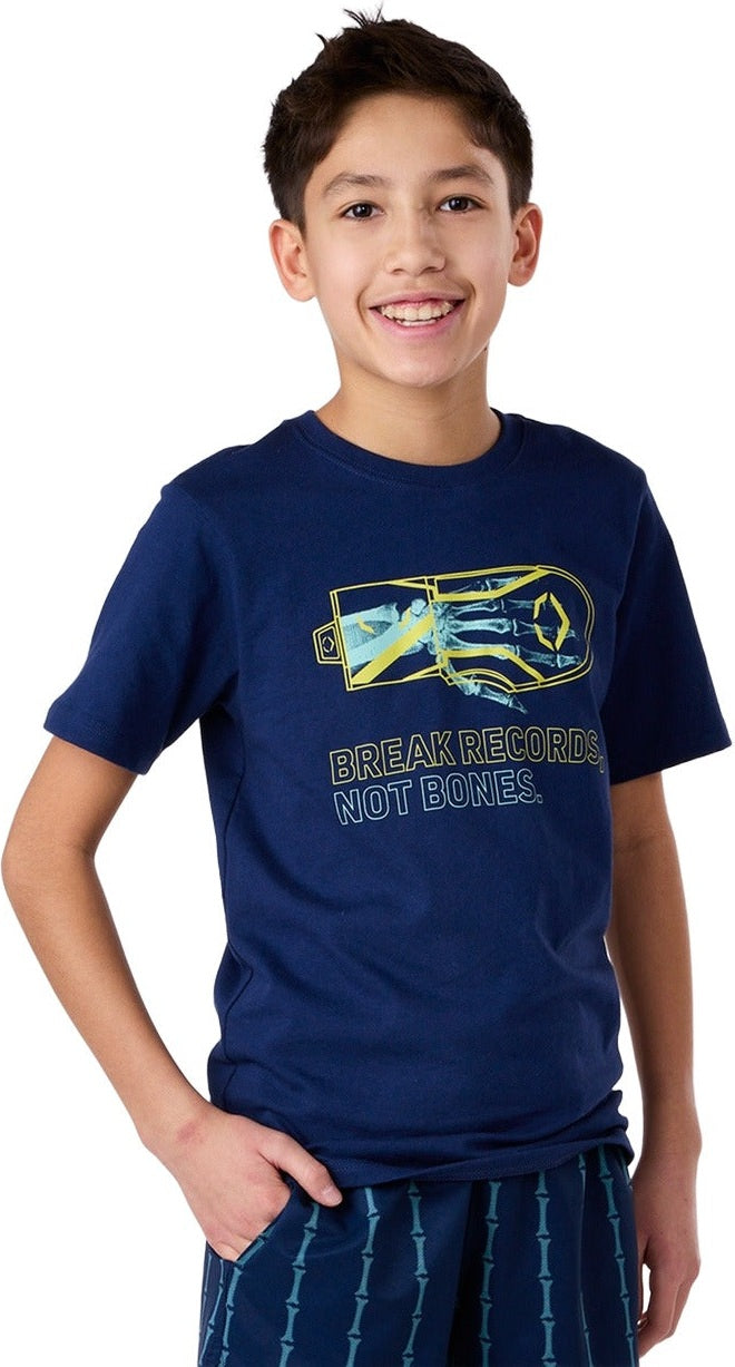 Evoshield Youth Records not Bones Graphic Cotton Tee