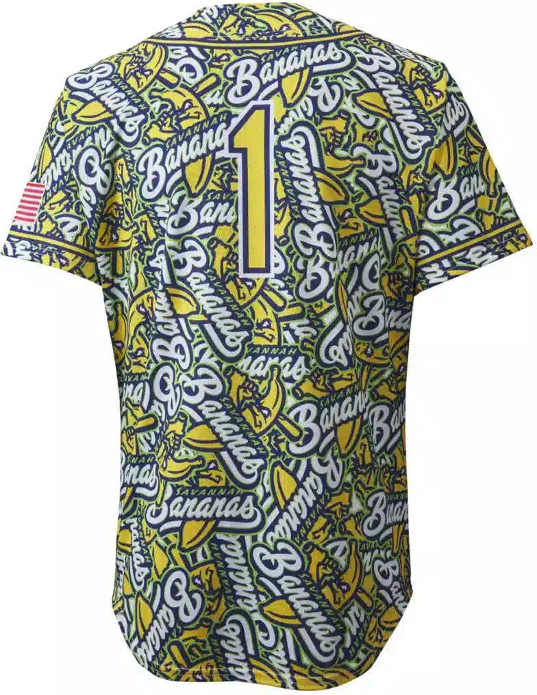 Evoshield Youth Savannah Bananas Jersey Wb6038801 - Navy - Xl