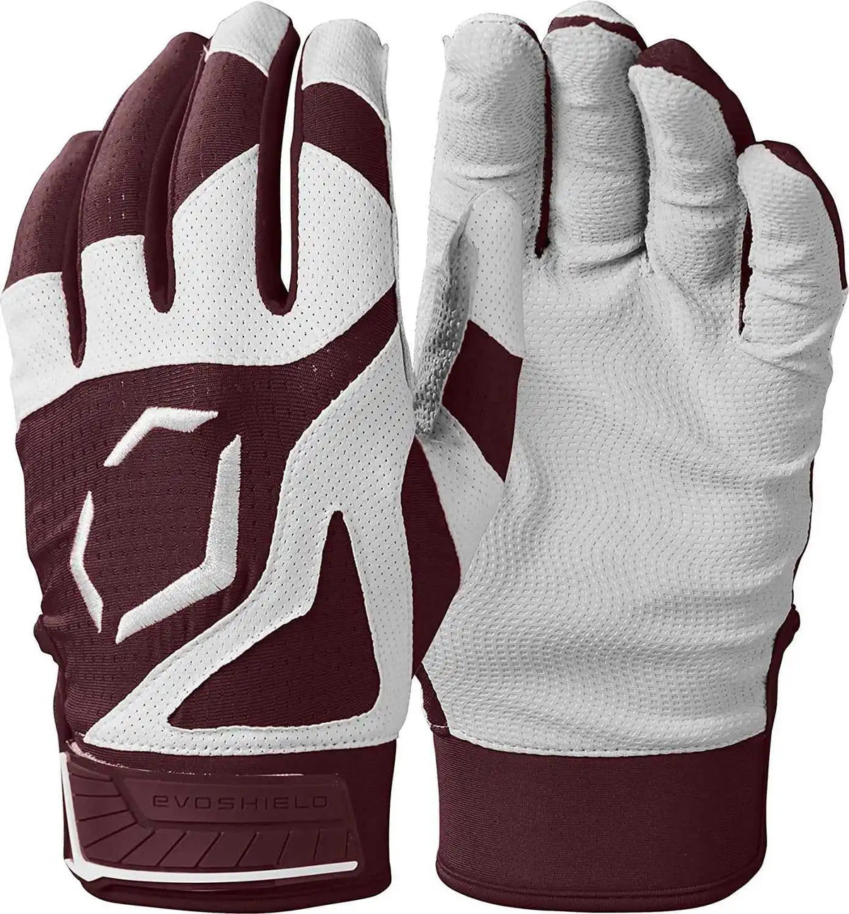 Evoshield Youth Srz-1 Batting Gloves - Maroon