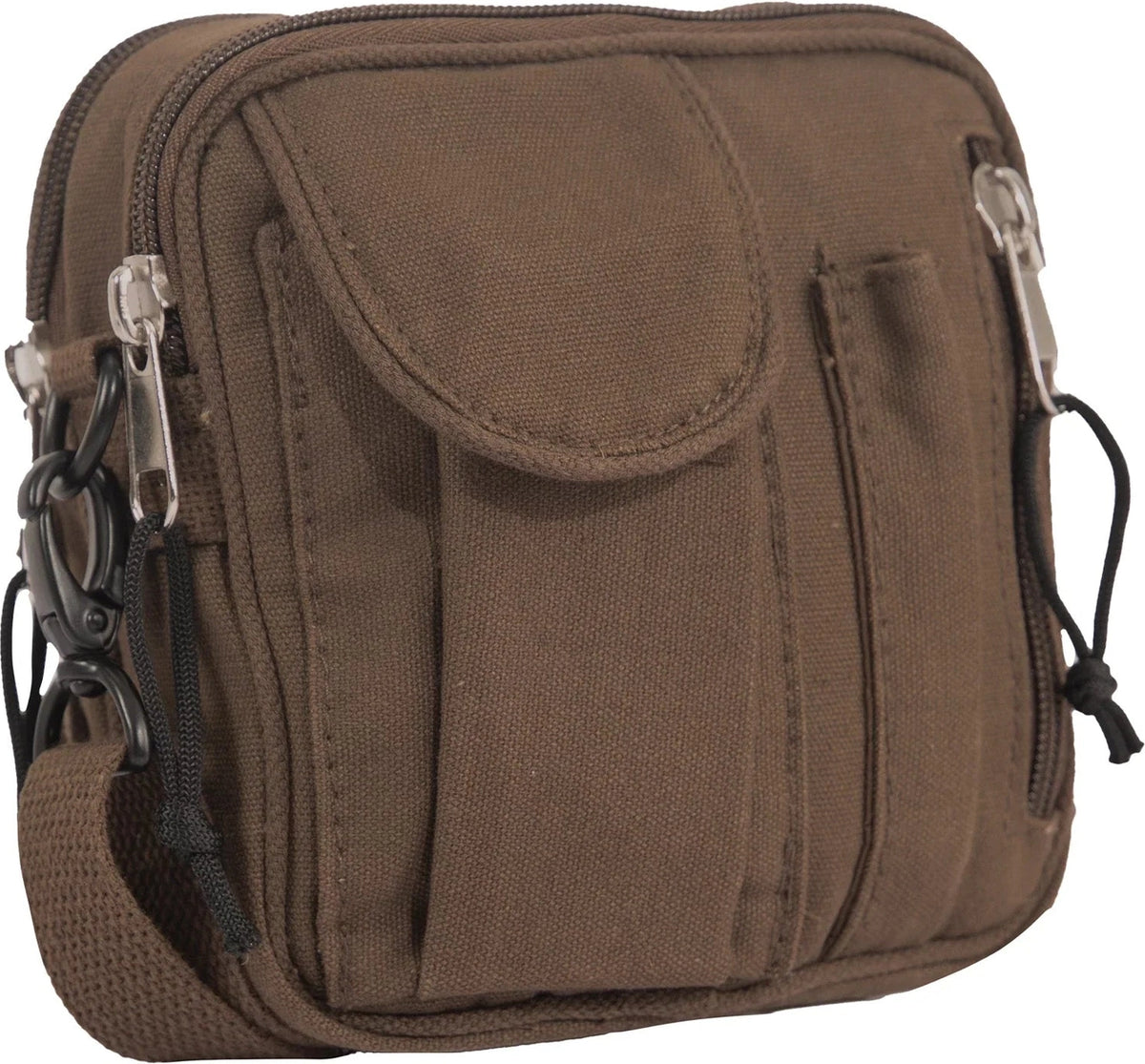 Excursion Organizer Shoulder Bag - Earth Brown