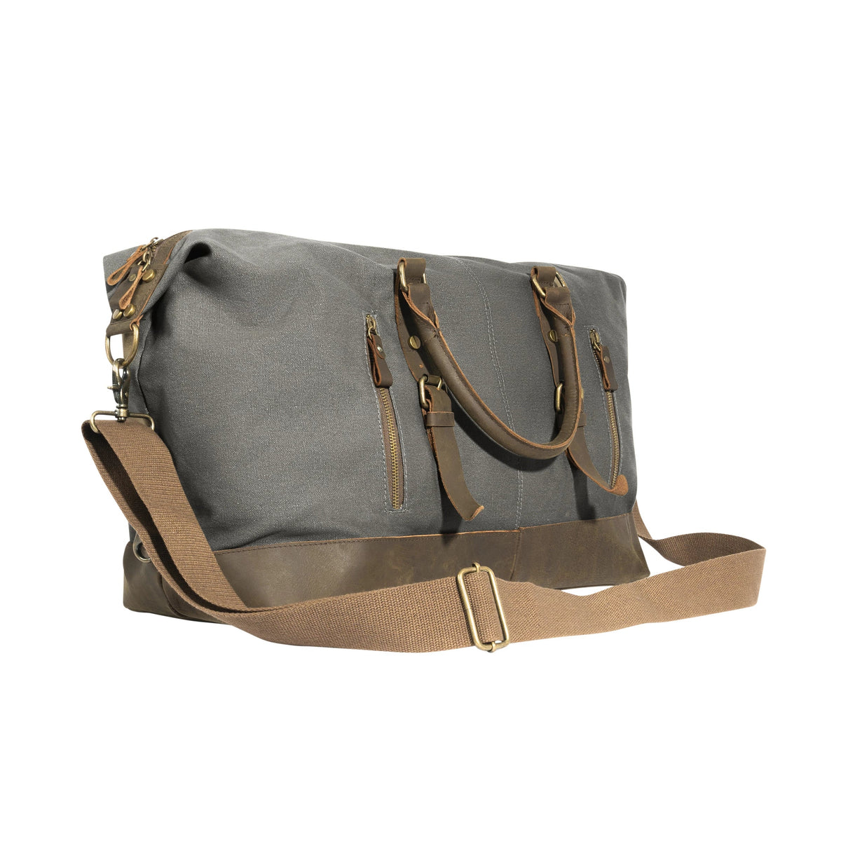 Extended Weekender Bag - Charcoal Grey