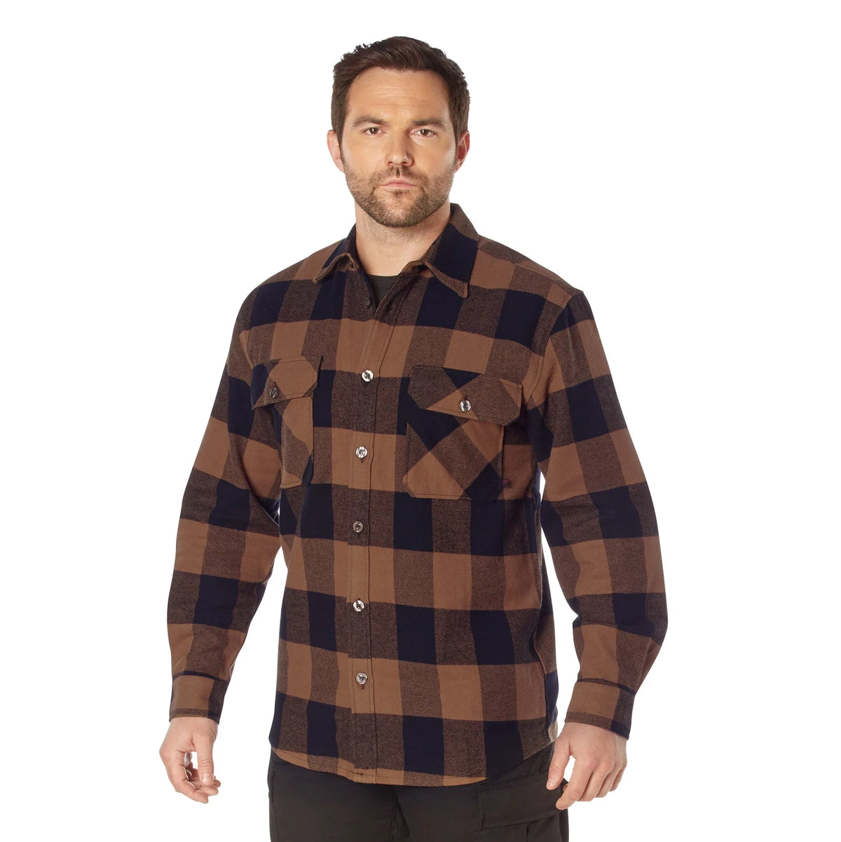 Extra Heavyweight Buffalo Plaid Flannel Shirt