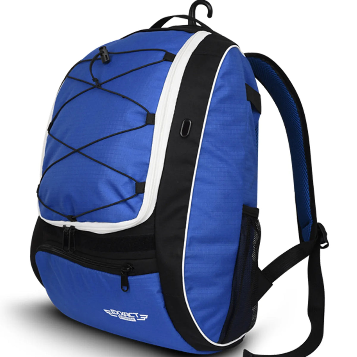 Exxact Sports Baseball Bat Bag with Seperate Cleats Compartment - Royal Blue