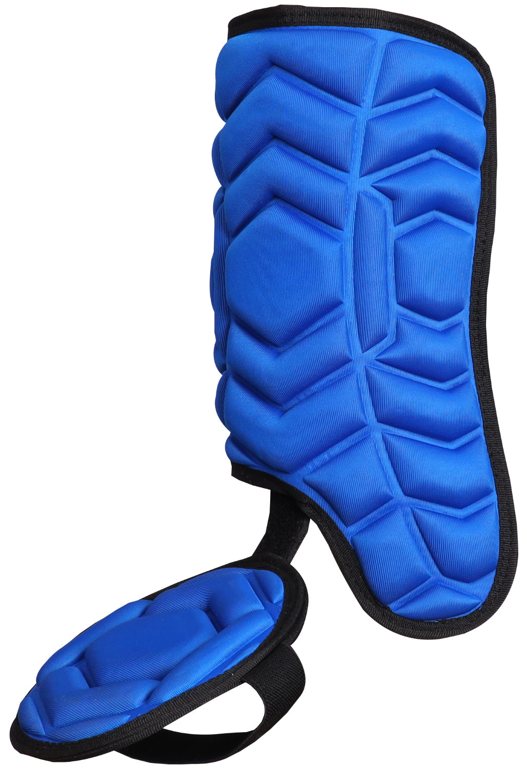 Exxact Sports Baseball Batter’s Leg Guard with Adjustable Straps - Royal Blue - Right Handed Hitter / Youth