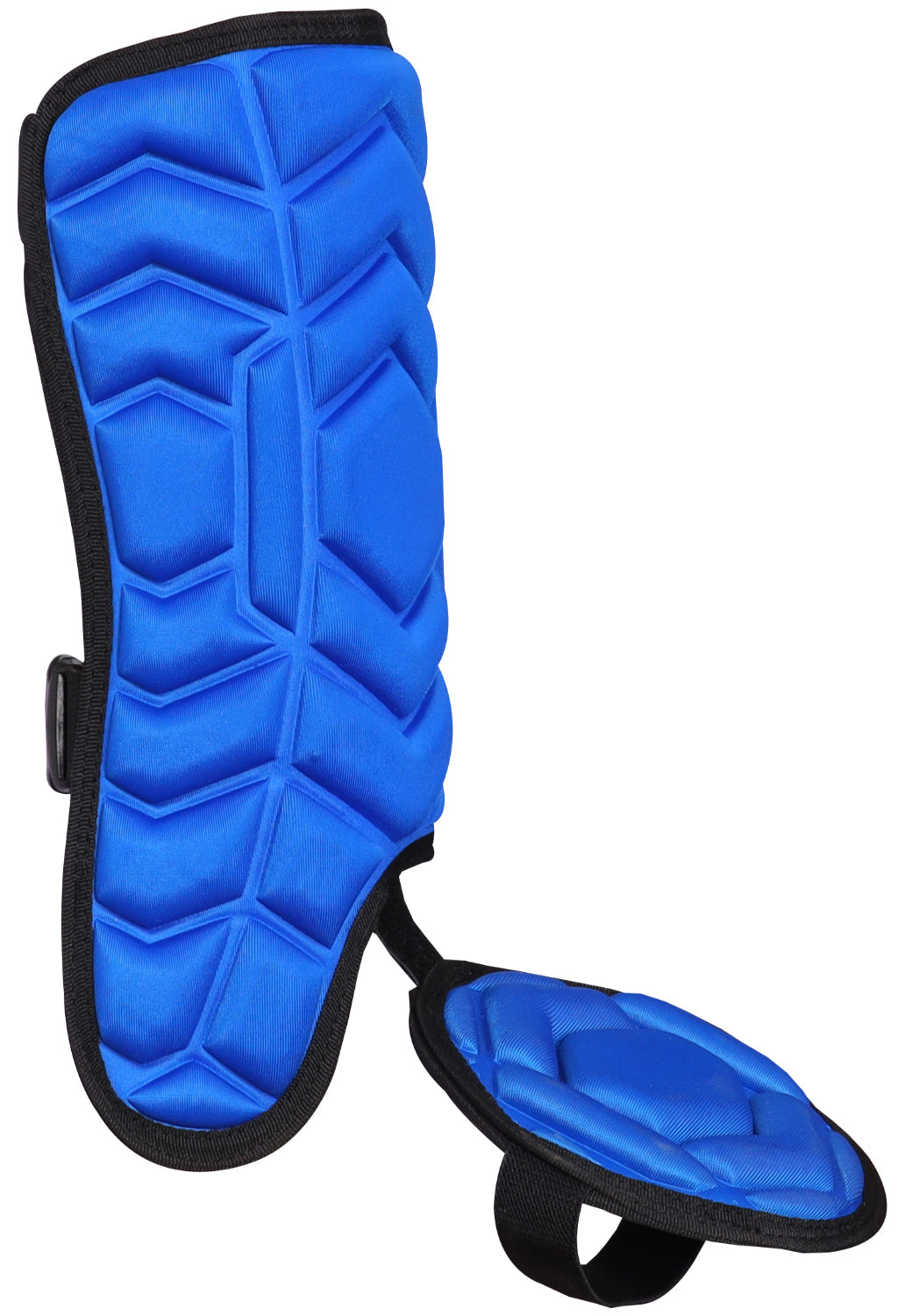 Exxact Sports Baseball Batter’s Leg Guard with Adjustable Straps - Royal Blue - Left Handed Hitter / Youth