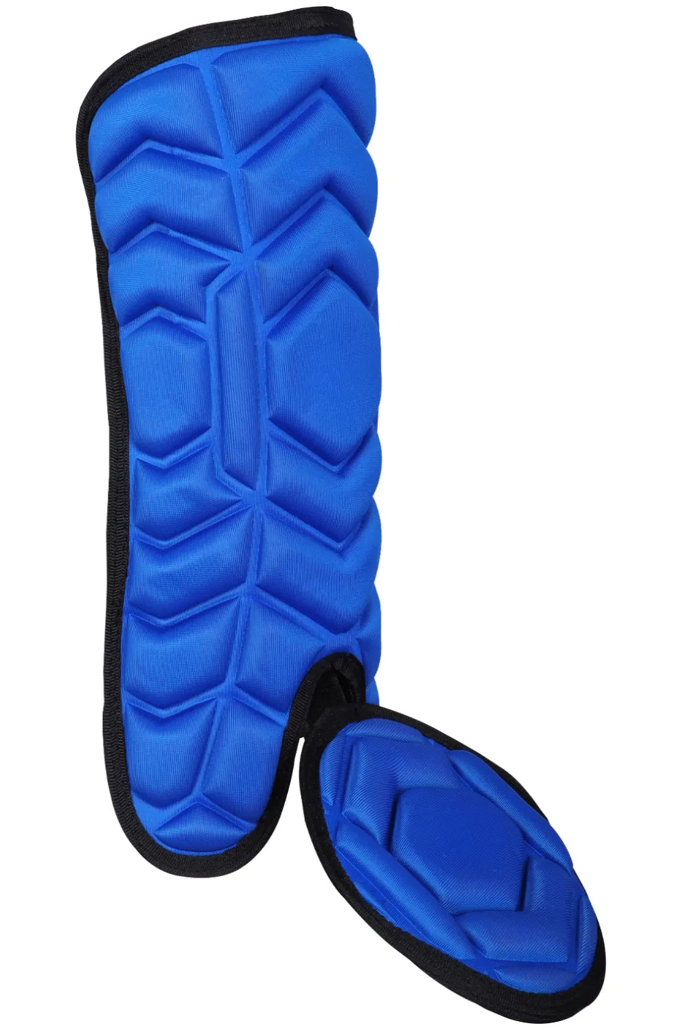 Exxact Sports Baseball Batter’s Leg Guard with Adjustable Straps - Royal Blue - Universal (both Sidded) / Youth