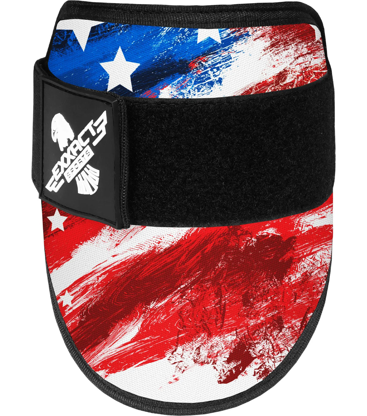 Exxact Sports Baseball Elbow Guard with Adjustable Strap - Brushy Usa Flag
