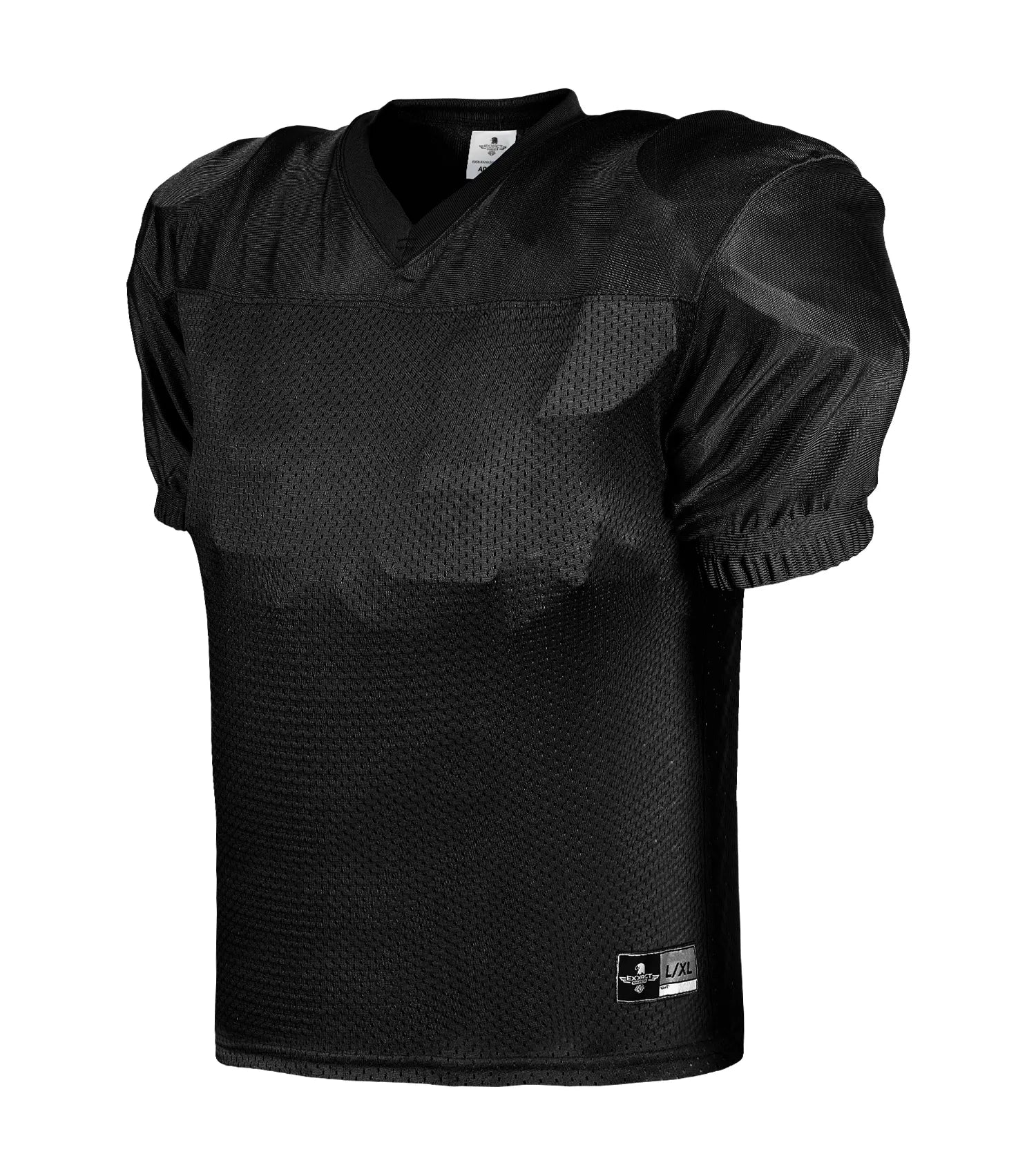 Exxact Sports Boys Youth Football Practice Jersey - Black