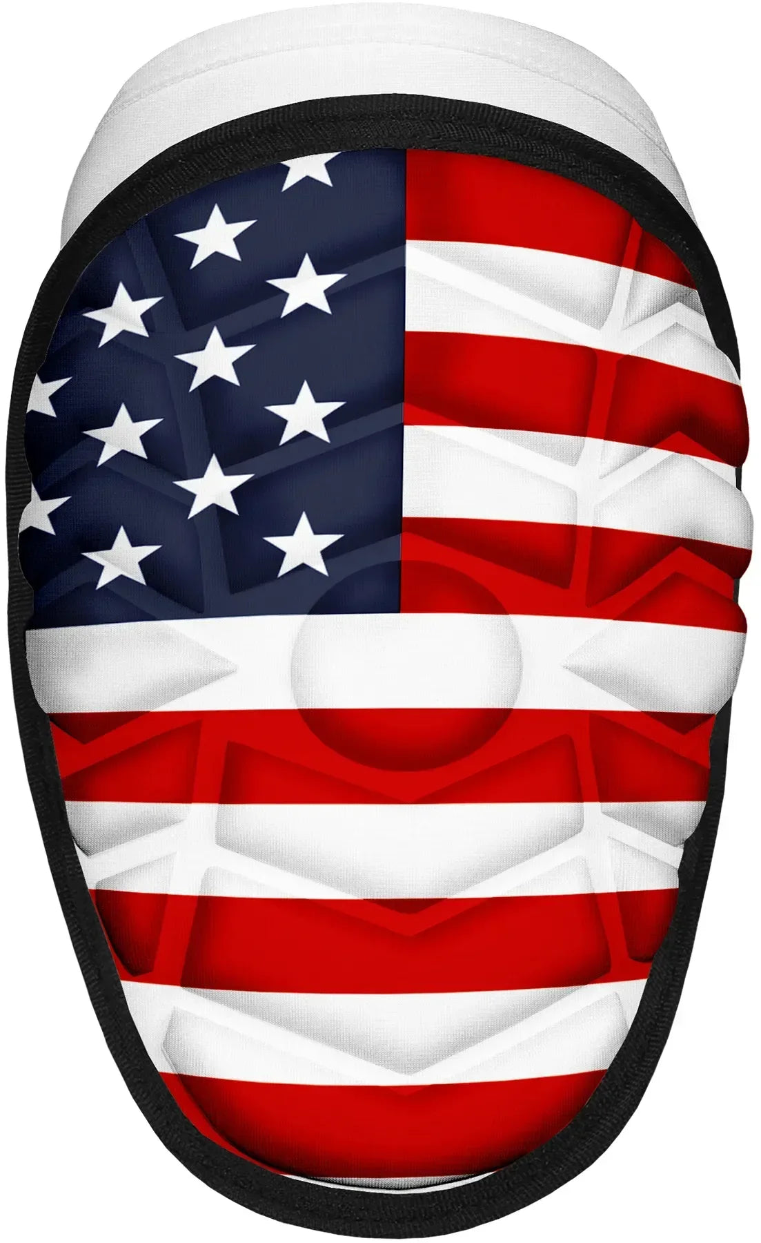 Exxact Sports Defender Baseball Elbow Guard with Adjustable Strap - Usa Flag