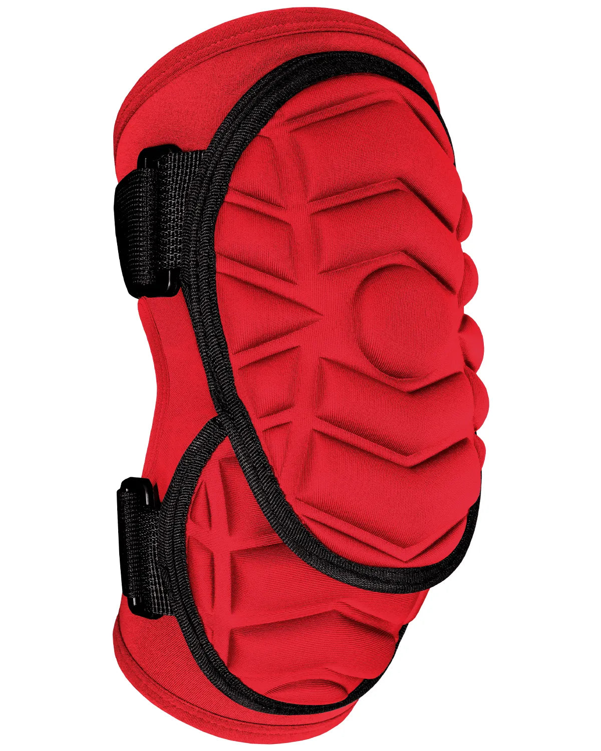 Exxact Sports Defender Plus Baseball Elbow Guard with Adjustable Straps Adult - Red