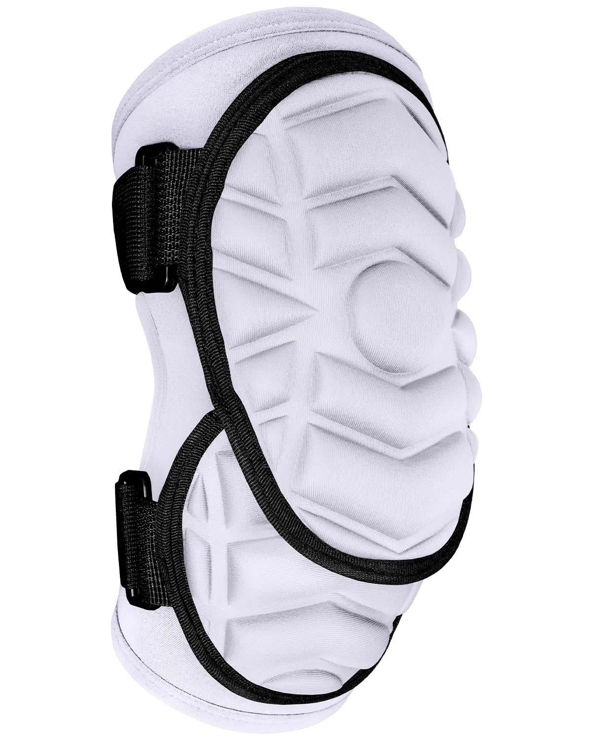 Exxact Sports Defender Plus Baseball Elbow Guard with Adjustable Straps Adult - White