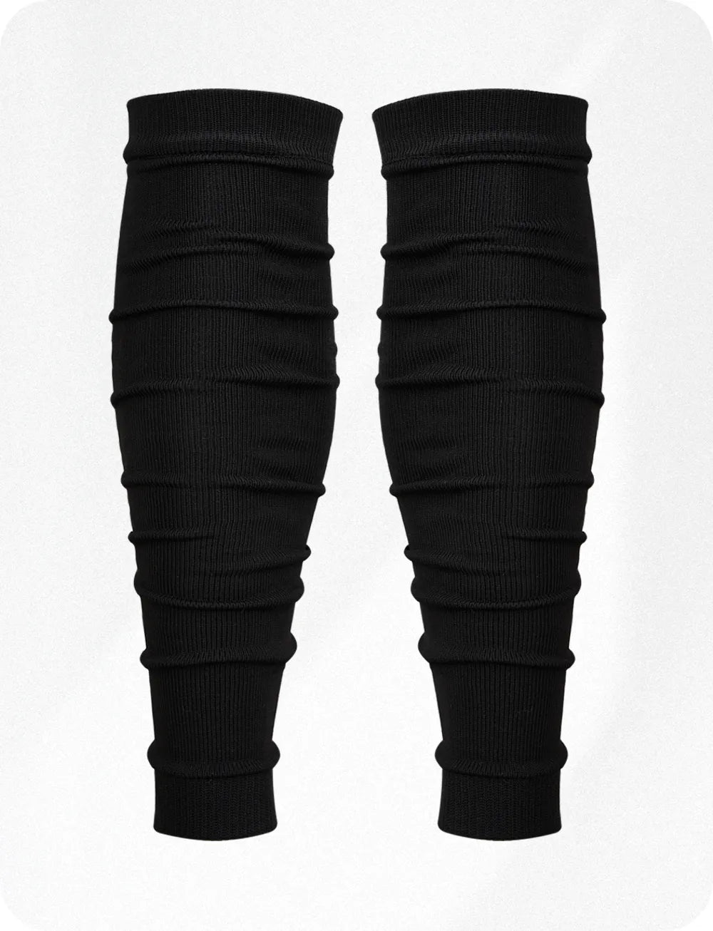 Exxact Sports Football Leg Sleeves Men’s & Boys 1 Pair - Black