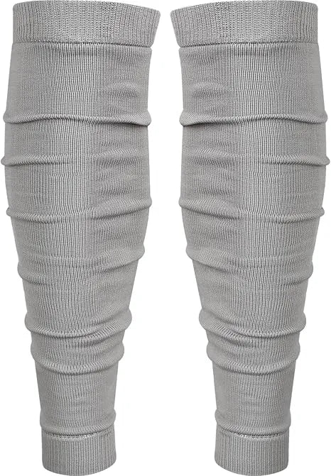 Exxact Sports Football Leg Sleeves Men’s & Boys 1 Pair - Gray