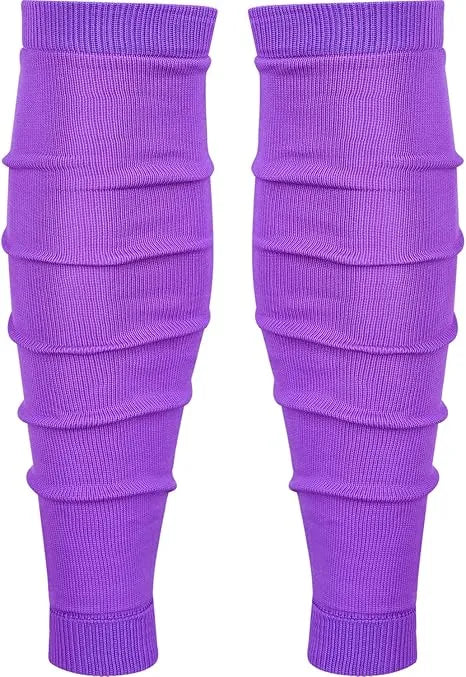 Exxact Sports Football Leg Sleeves Men’s & Boys 1 Pair - Purple