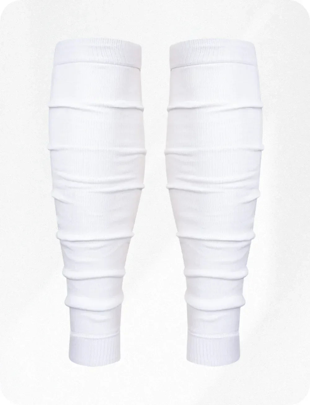Exxact Sports Football Leg Sleeves Men’s & Boys 1 Pair - White
