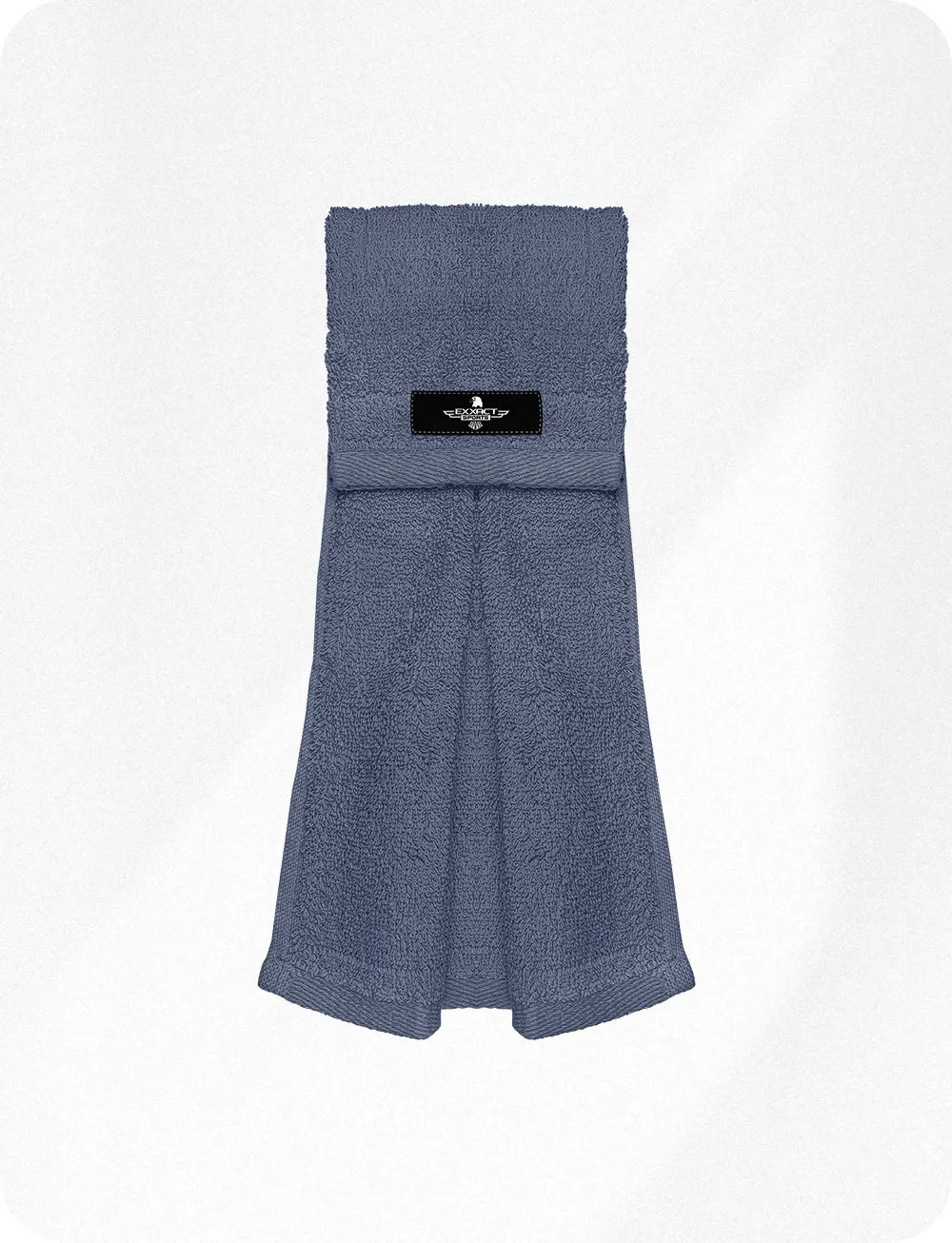 Exxact Sports Football Towel with Hook & Loop Fastener to Clean Hands Visor and Gloves - Gray