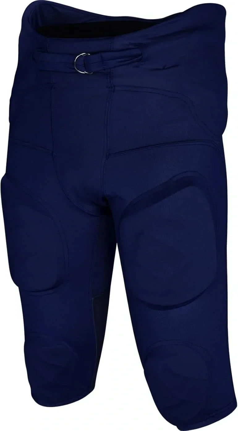 Exxact Sports Gladiator Men’s Integrated Football Pants with Built-in pads - Navy - Small