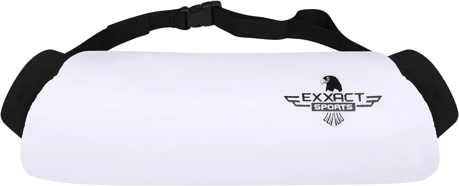 Exxact Sports Hand Warmer Mens & Boys Football Pouch - Elite White - Adult