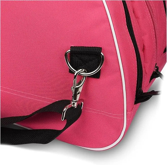 Exxact Sports Ice Skate Bag with Adjustable Shoulder Strap - Pink