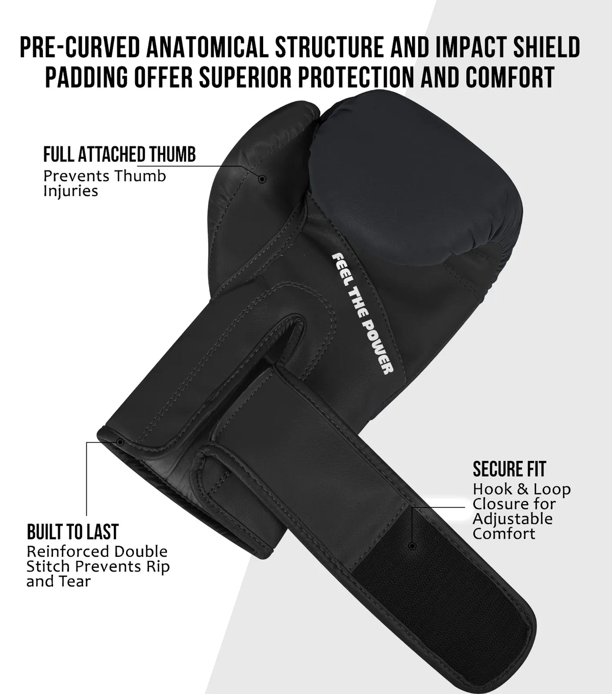 Exxact Sports Kids Printed Knockout Boxing Gloves with Padded Protection - Lion
