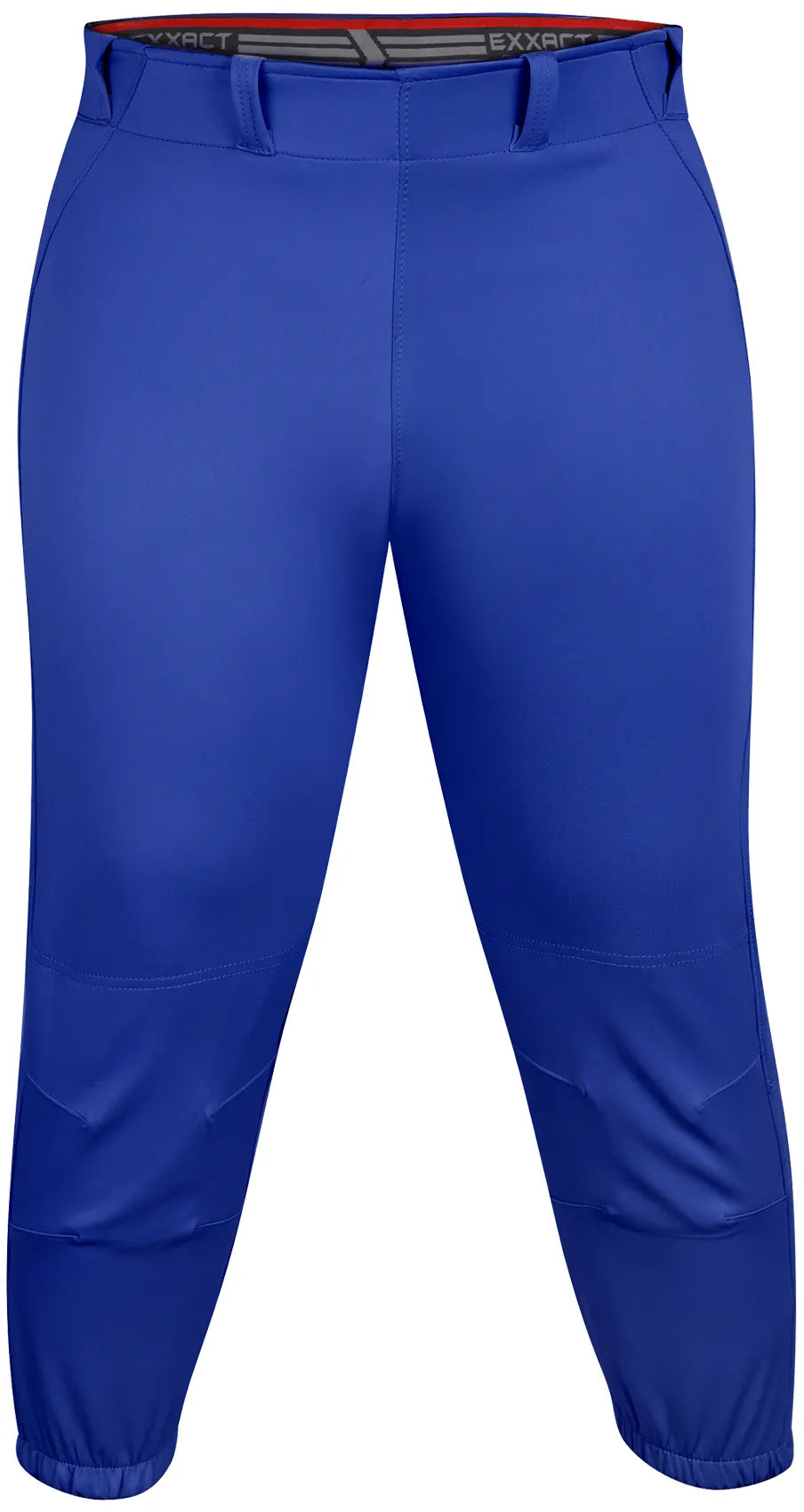 Exxact Sports Knicker Yoga Style Softball Pants for Girls - Royal Blue