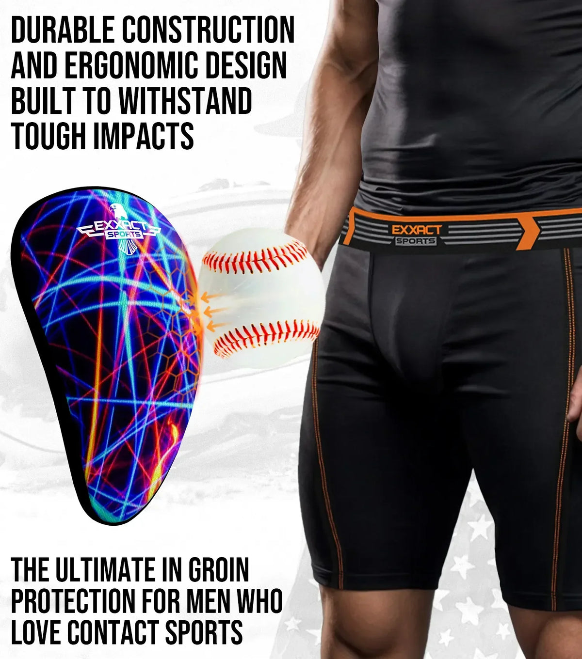Exxact Sports Lightweight Athletic Cup for Men & Boys with Soft Rim Comfort - Lazer