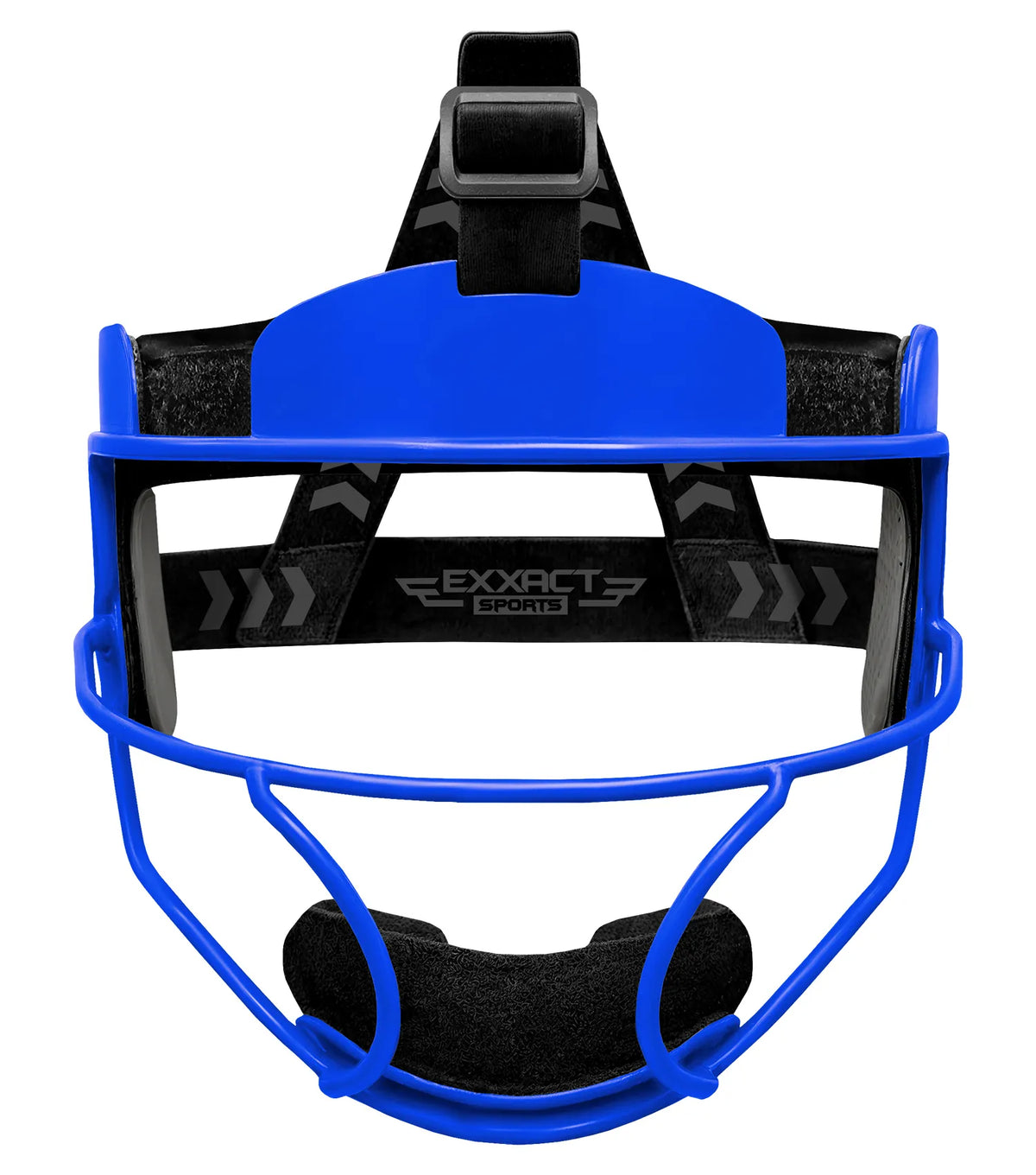 Exxact Sports Lightweight Softball Face Mask Protective Fielders - Royal Blue
