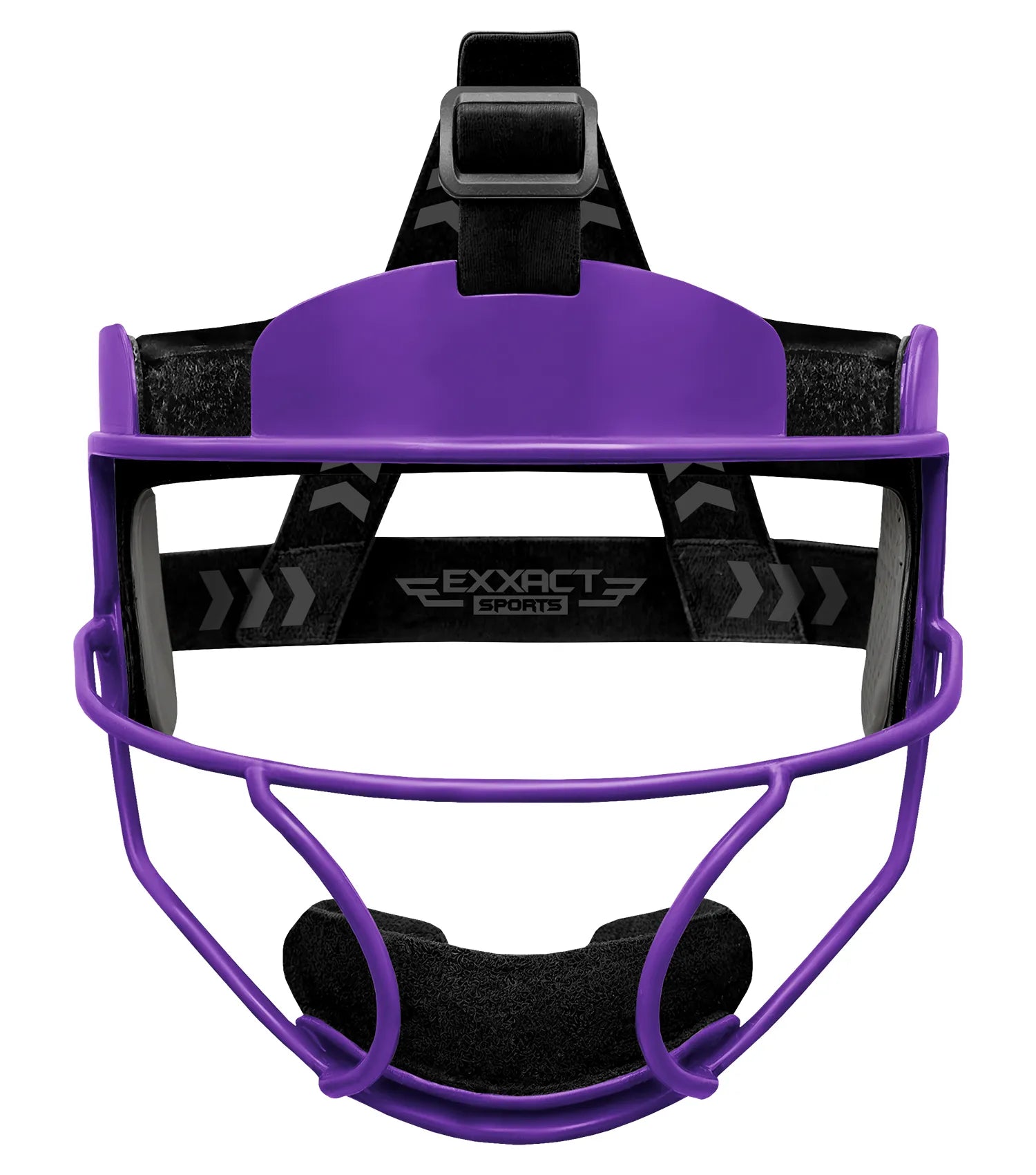 Exxact Sports Lightweight Softball Face Mask Protective Fielders - Purple