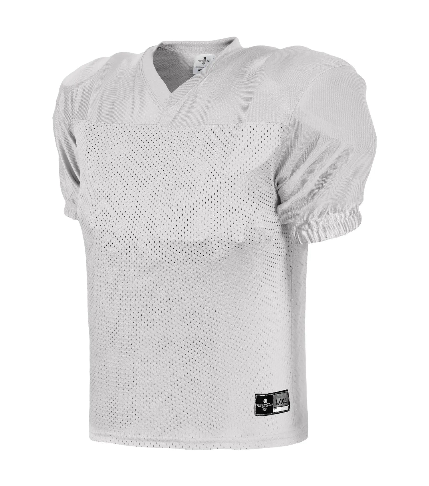 Exxact Sports Men’s Adult Football Practice Jersey - Silver