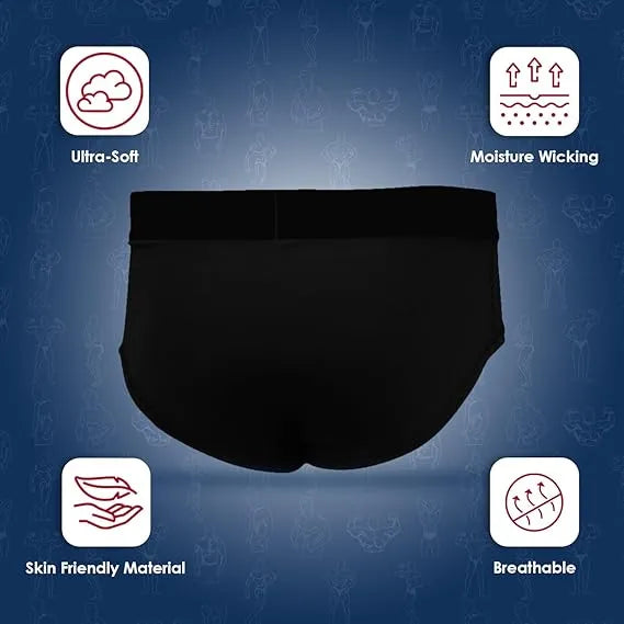 Exxact Sports Men’s Classic Bodybuilding Competition Posing Trunks - Black