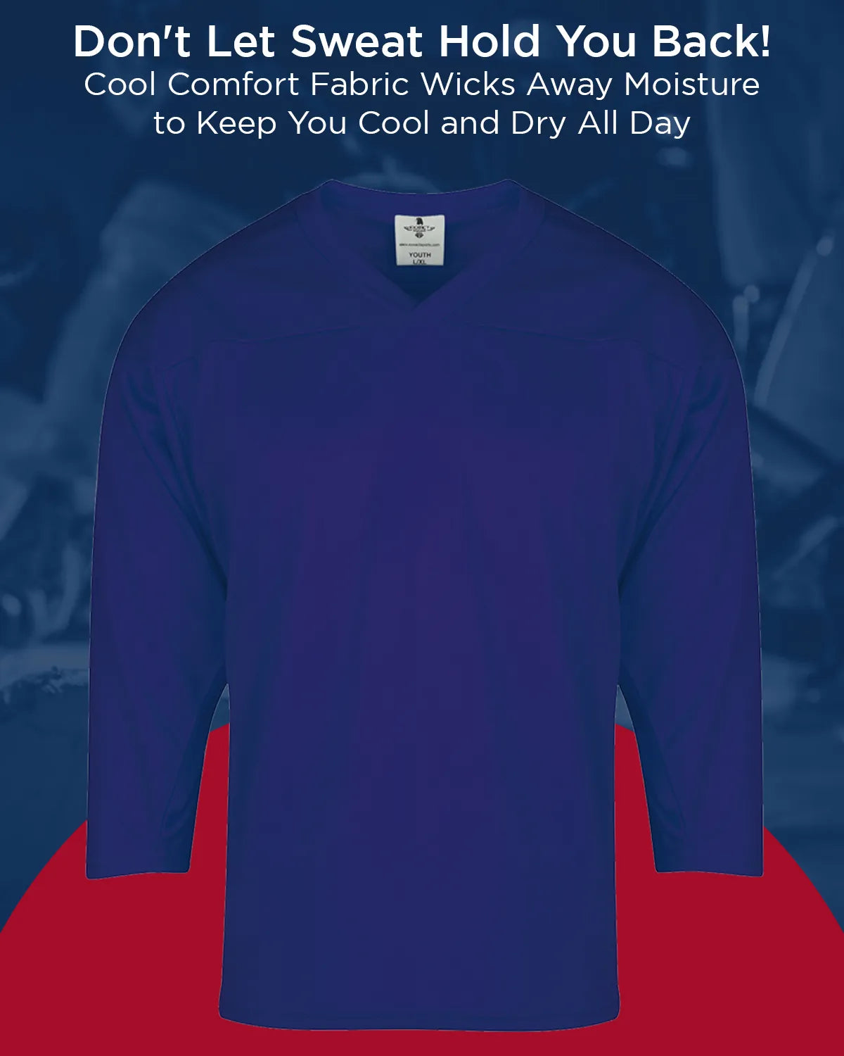 Exxact Sports Men’s Navy Hockey Practice Jerseys