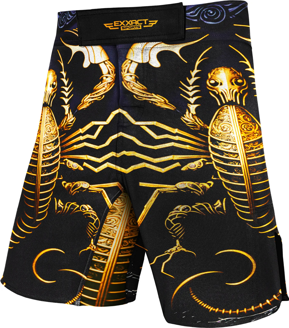 Exxact Sports Men’s Pro Mma Shorts No-gi Bjj Jiu Jitsu for Boxing Ufc & Cross Training - Scorpion