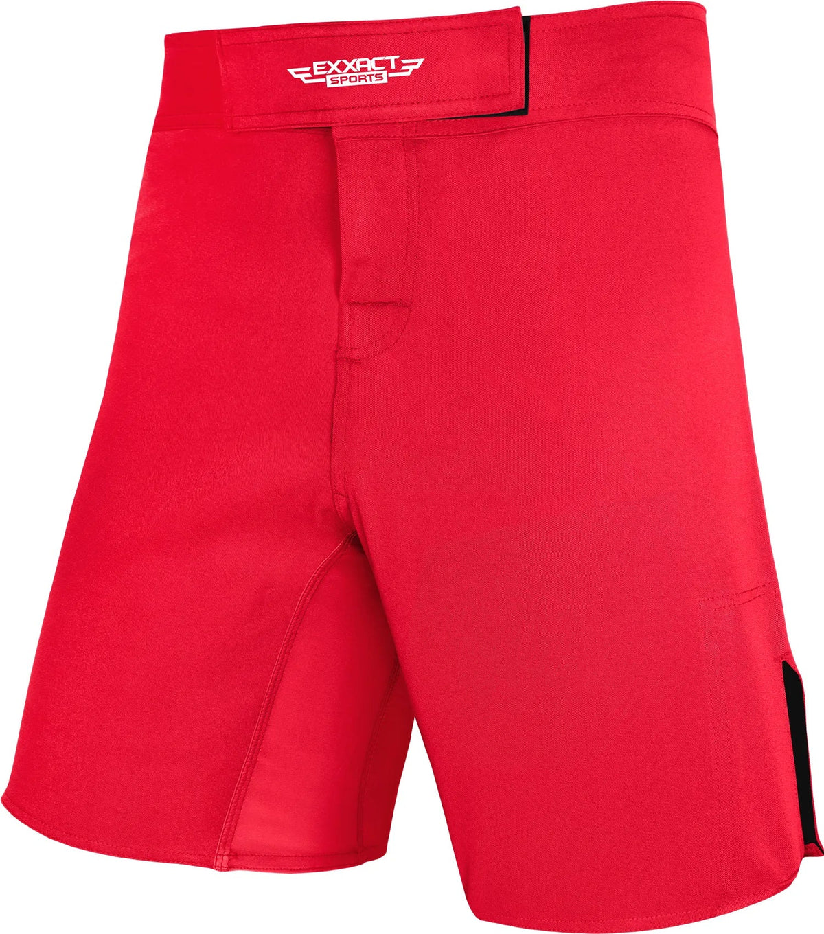 Exxact Sports Men’s Pro Mma Shorts No-gi Bjj Jiu Jitsu for Boxing Ufc & Cross Training - Red