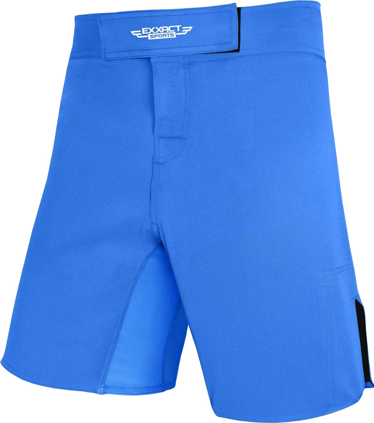 Exxact Sports Men’s Pro Mma Shorts No-gi Bjj Jiu Jitsu for Boxing Ufc & Cross Training - Royal Blue